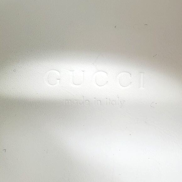 Gucci GG Supreme Monogram Logo Strawberry Lace Up Sneaker 433900 Size 37 US 7 - Picture 9 of 12